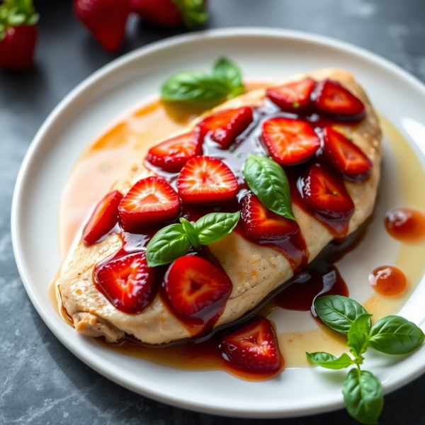 Strawberry Balsamic Chicken