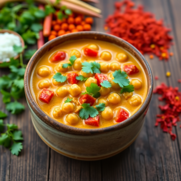 Creamy Coconut Chickpea Curry