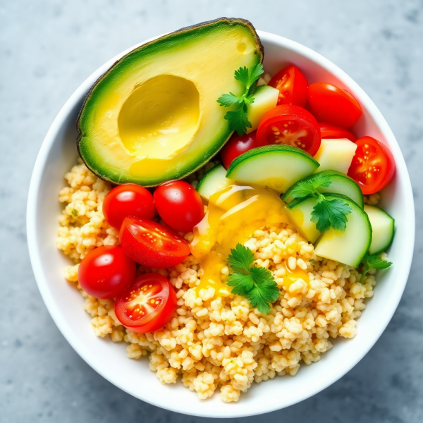 Avocado Quinoa Bowl