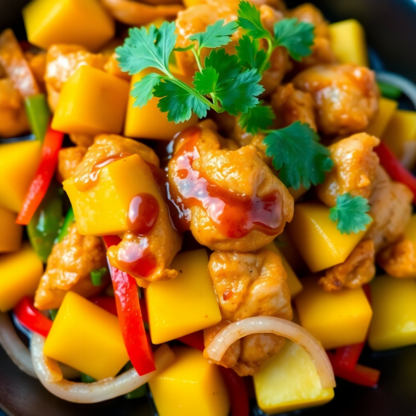 Mango Chicken Stir-Fry