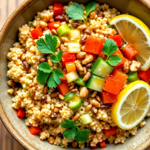 Nutty Quinoa Bowl