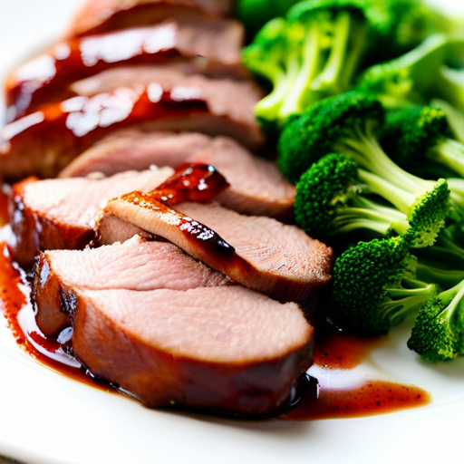 Beer-Glazed Pork Tenderloin