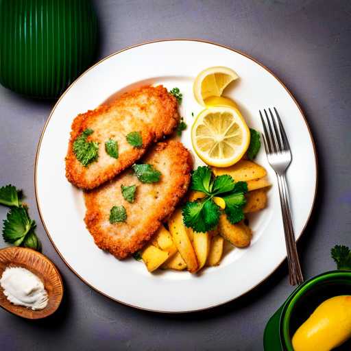 Schnitzel with German Potatoes