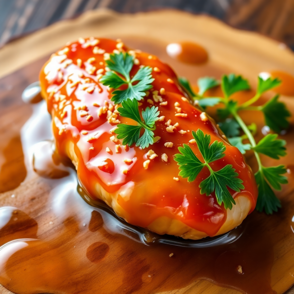 Savory Jelly Glazed Chicken