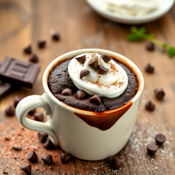 Decadent Chocolate Mug Cake