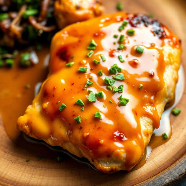 Honey Mustard Glazed Chicken