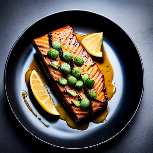 Grilled Teriyaki Salmon