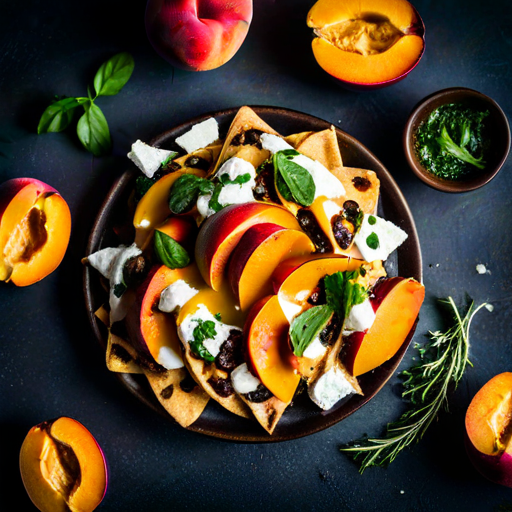 Peach Nachos