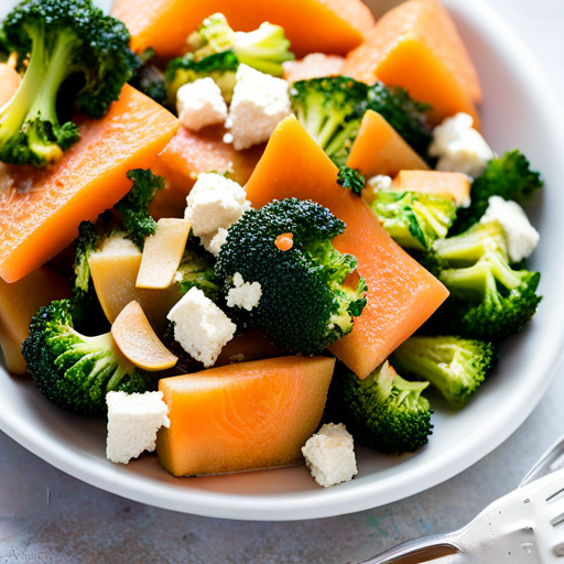 Asian Broccoli and Cantaloupe Salad 