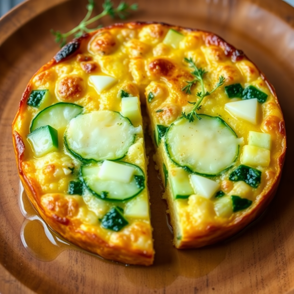 Cucumber and Potato Frittata