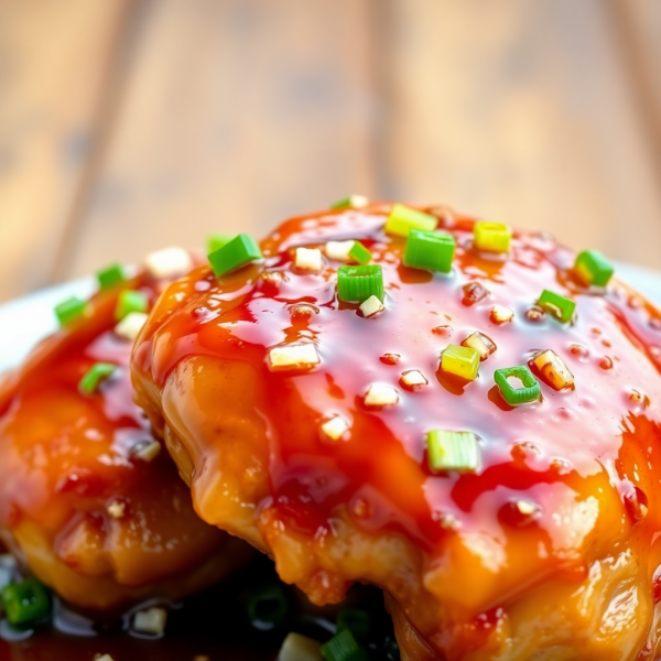 Honey-Garlic Glazed Chicken