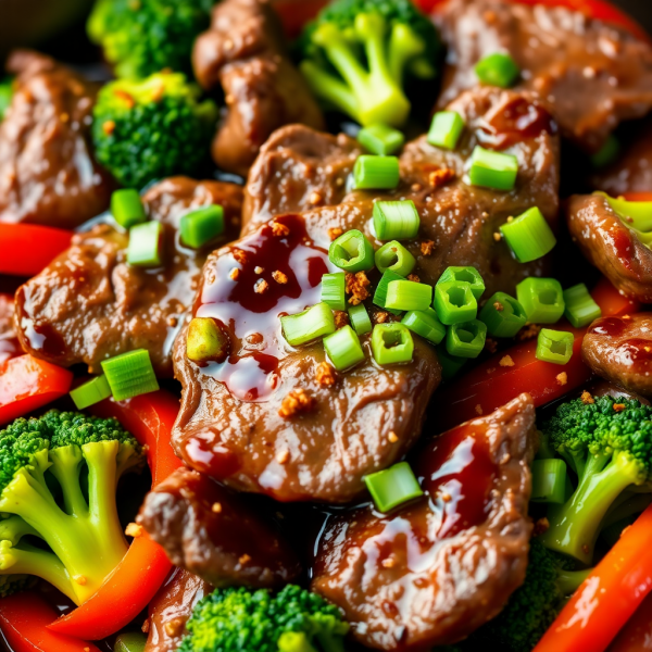 Spicy Asian Beef Stir-Fry