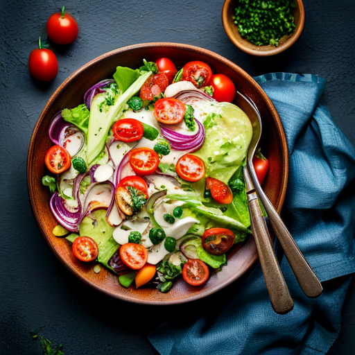 Keto Tahini Salad