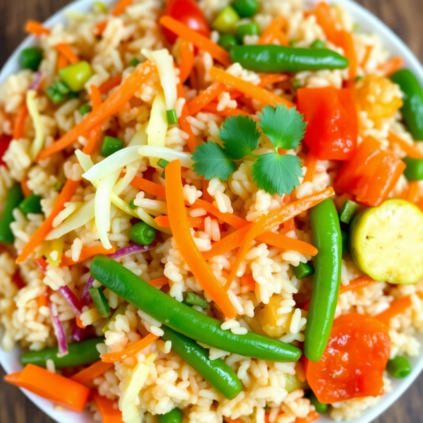 Vegetable Fried Rice Medley