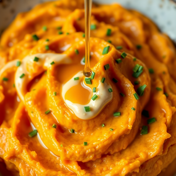 Miso-Tahini Sweet Potato Mash