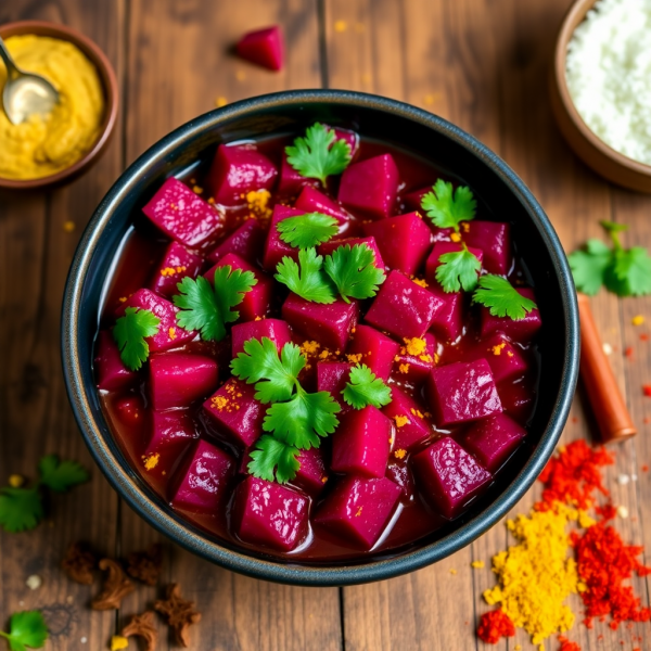 Spiced Beetroot Curry