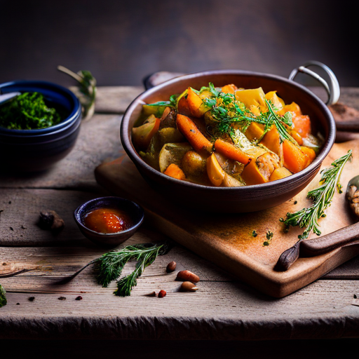 Carrot, Onion and Potato Stew 