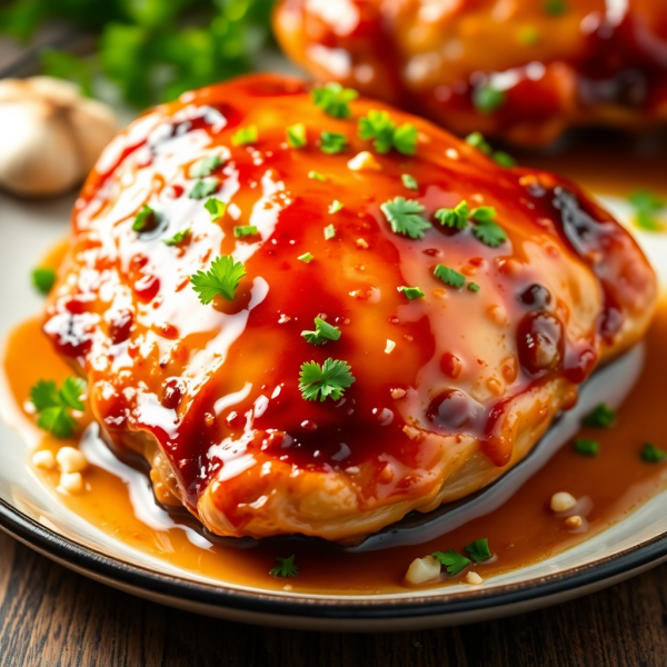 Honey Glazed Chicken Thighs