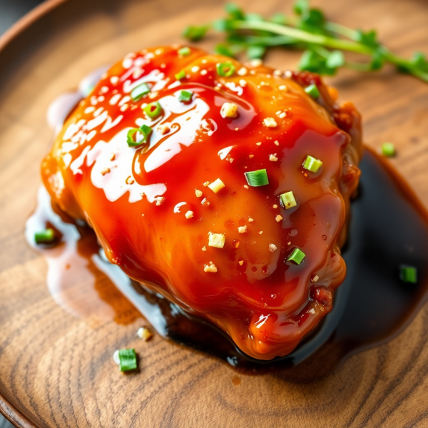 Savory Jelly Glazed Chicken