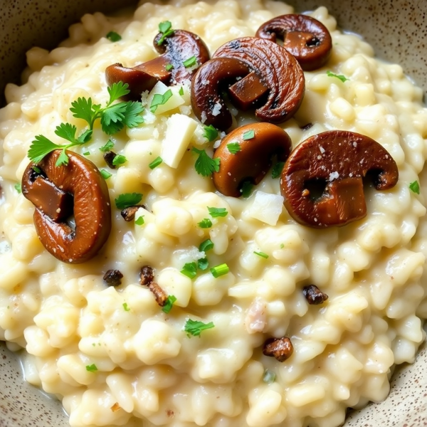 Savory Mushroom Risotto