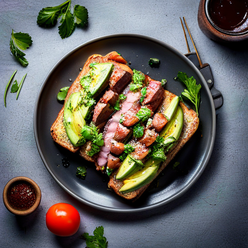 Beef Avocado Toast