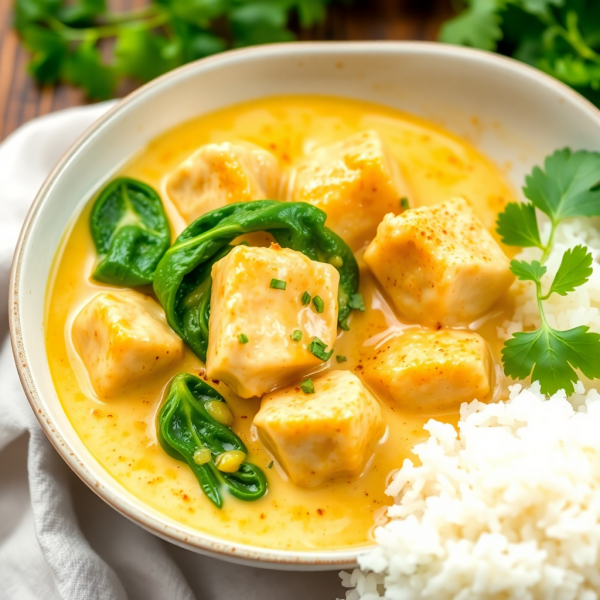 Creamy Coconut Chicken Curry