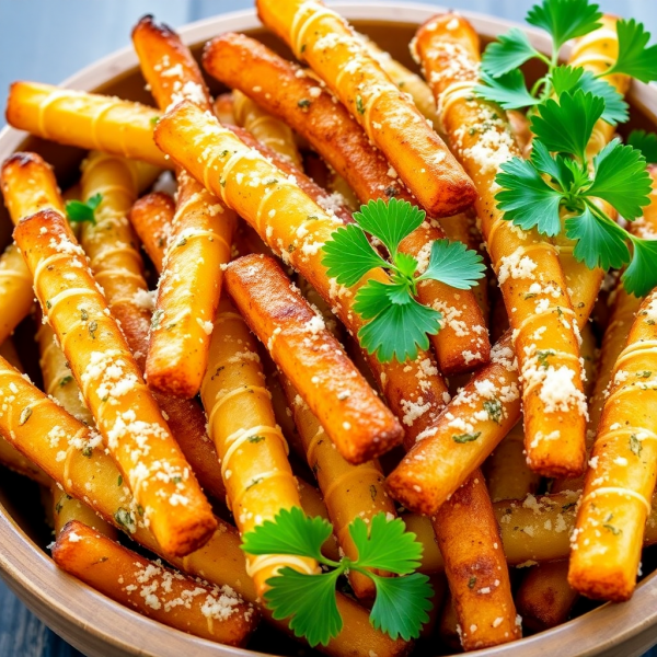 Crispy Parmesan Herb Fries