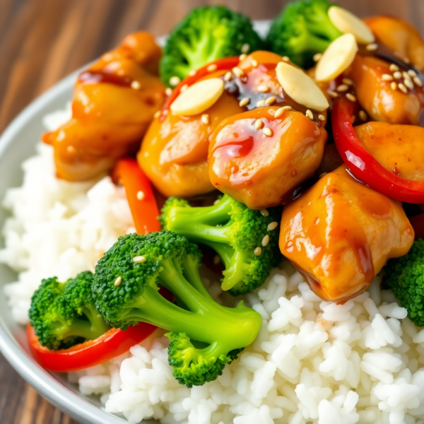 Ginger Garlic Chicken Stir-Fry