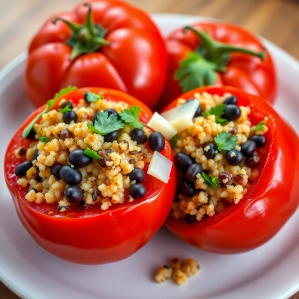 Savory Stuffed Tomatoes