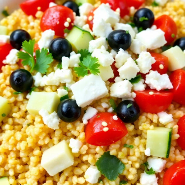 Mediterranean Quinoa Salad