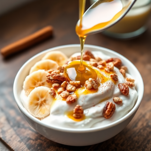 Banana Nut Yogurt Bowl