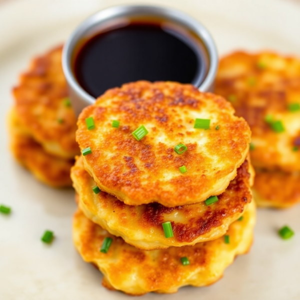 Crispy Chinese Potato Cakes