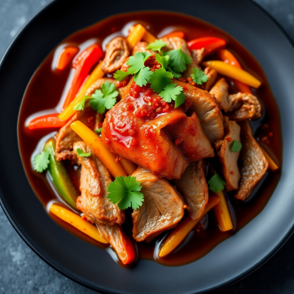 Spicy Sichuan Duck Stir-Fry