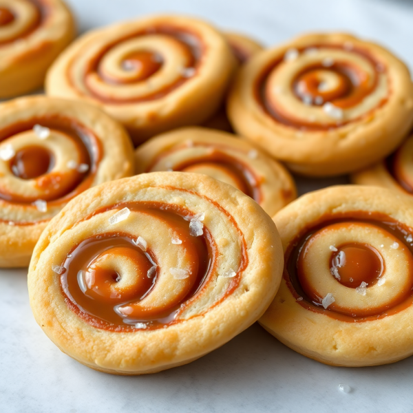 Caramel Pinwheel Cookies