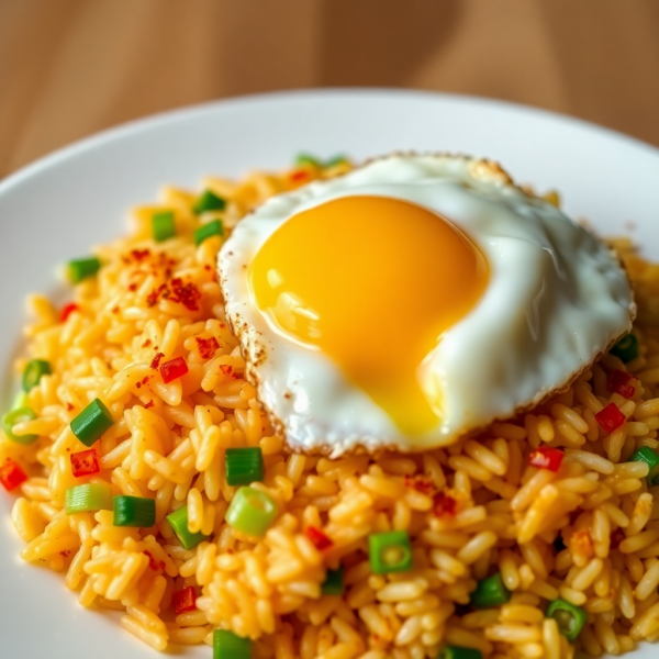 Spicy Garlic Fried Rice