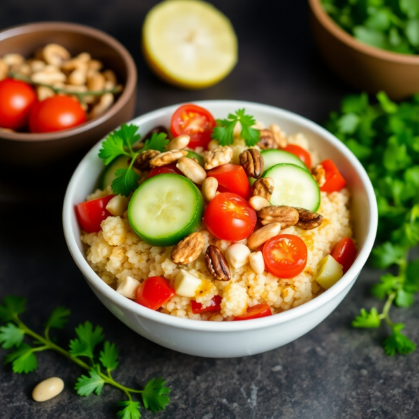 Nutty Quinoa Bowl