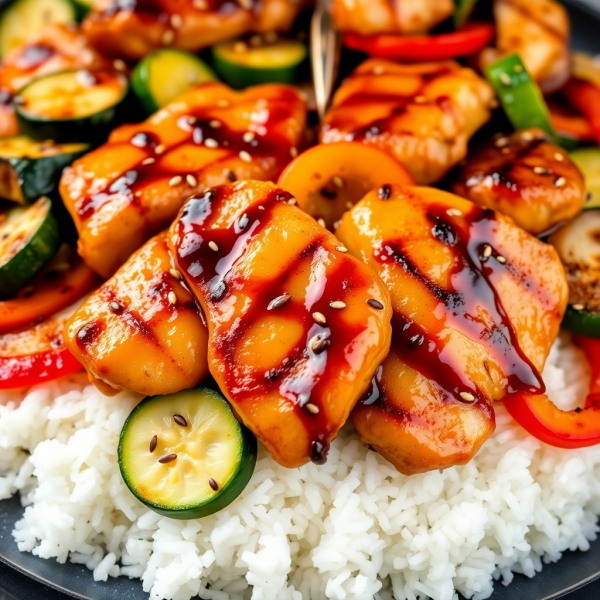 Hibachi Chicken with Vegetables