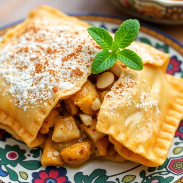 Moroccan Chicken Pastilla for One