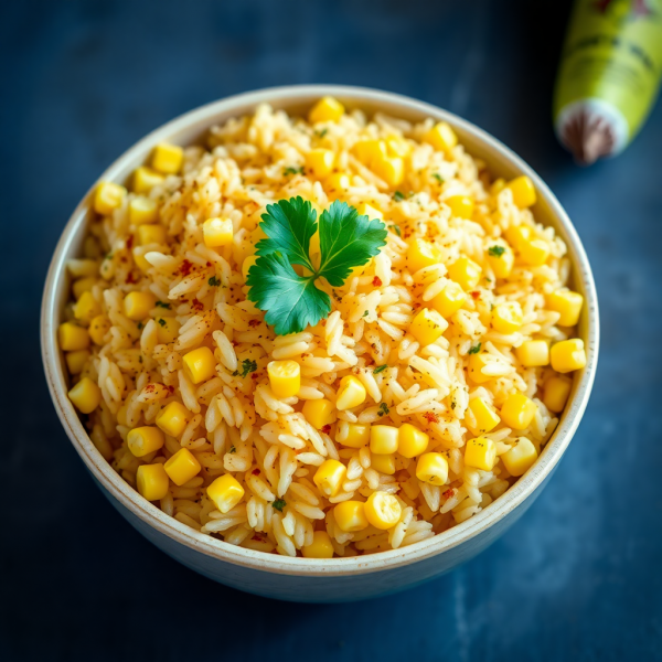 Spiced Rice and Corn Medley