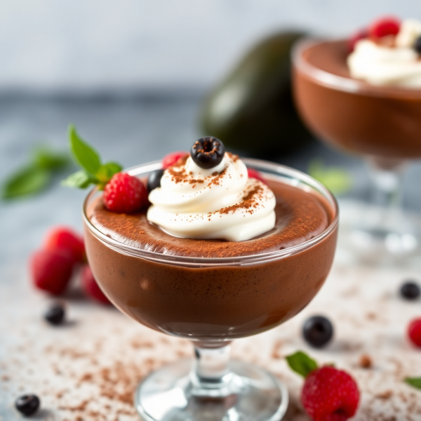 Chocolate Avocado Mousse