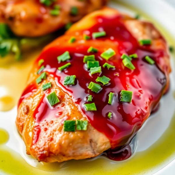 Savory Jelly Glazed Chicken