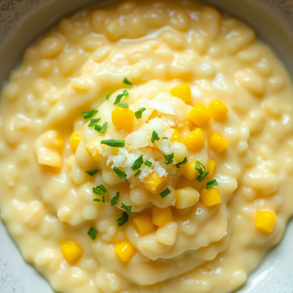 Creamy Corn and Herb Risotto