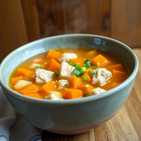 Nourishing Chicken and Carrot Soup