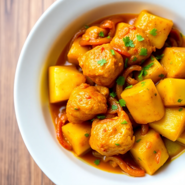 Spicy Turmeric Chicken with Potatoes