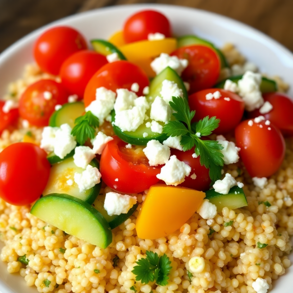 Mediterranean Quinoa Salad