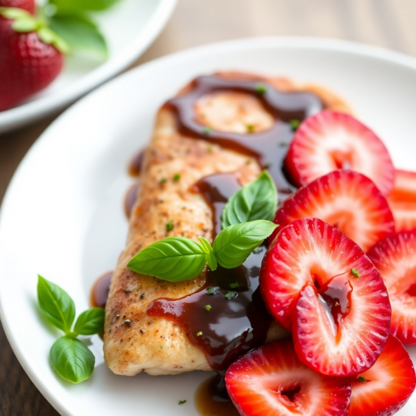 Strawberry Balsamic Chicken