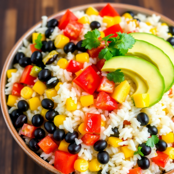 Zesty Mexican Rice Salad