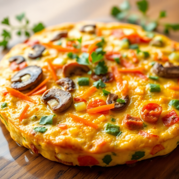 Vegetable Frittata Delight