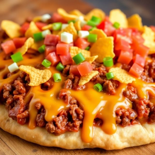 Frito Chili Cheese Pizza