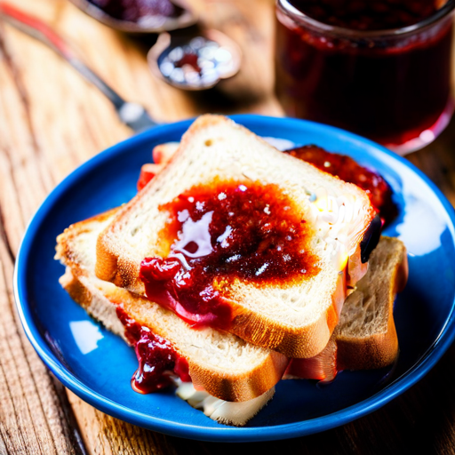 Tea-Jam Sandwich